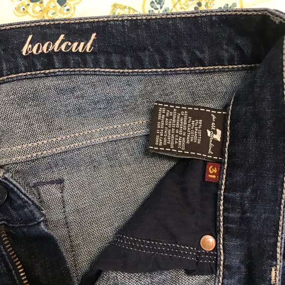 7 for All Mankind Bootcut distressed jeans 31 - Picture 5 of 8